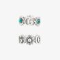 Gucci GG Marmont Silver Flower Ring YBC527394001