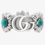 Gucci GG Marmont Silver Flower Ring YBC527394001
