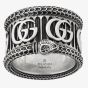 Gucci GG Marmont Silver Snake Ring YBC577201001