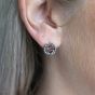 Gucci Interlocking 'G' Silver Stud Earrings YBD45710900100U