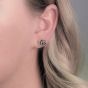 Gucci GG Marmont Sterling Silver 'G' Stud Earrings YBD62775500100U