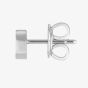 Gucci 18ct White Gold Interlocking Stud Earrings YBD66211100200U