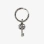 Gucci GG Marmont Silver Oxidised Key Key Ring YBF62776500100U