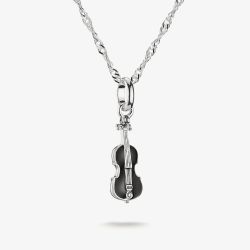 THOMAS SABO Wednesday Silver Cello Necklace KE2346-691-11-L45V
