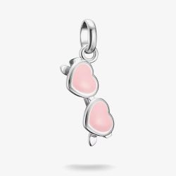 THOMAS SABO Charm Club Connect Tokyo Crush Pink Sunglasses Charm CC1302-007-9