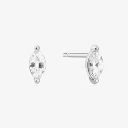 Ania Haie Sunshine Chaser Sterling Silver Marquise Cubic Zirconia Stud Earrings E059-02H