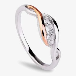 Clogau Past Present Future Ring 3SPPFR