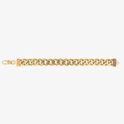 Tommy Hilfiger Stainless Steel Gold Chain Link Bracelet 2790088