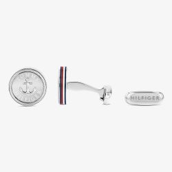 Tommy Hilfiger Nautical Stainless Steel Cufflinks 2790701