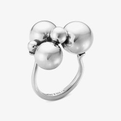 Georg Jensen Moonlight Grape Sterling Silver Ring 2000066000