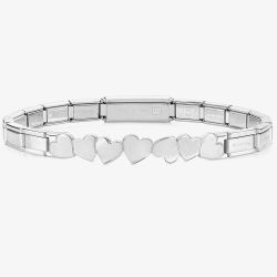 Nomination Trendsetter Hearts Bracelet 021126/004