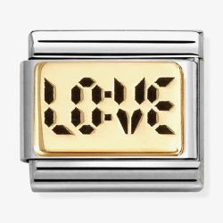 Nomination Classic Plates Digital Love Charm 030166/70
