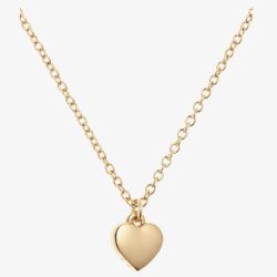 Ted Baker Hara Gold Finish Tiny Heart Pendant Necklace TBJ1145-02-03