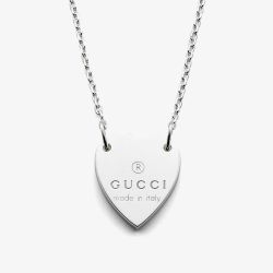 Gucci Trademark Heart Necklace YBB22351200100U