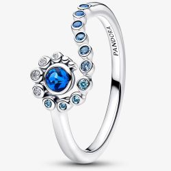 PANDORA Silver Disney Moana Wave Ring 194641C01