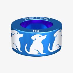 Notch Animals Dog Blue Charm 00035-DB