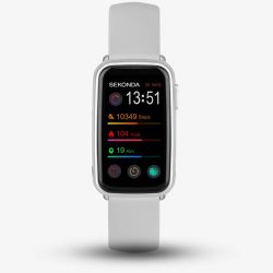 Sekonda Track Grey Rubber Strap Smart Watch 30169