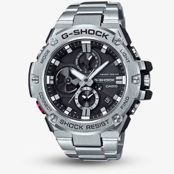 Casio G-Shock G-Steel Solar Dual Display Black Bracelet Smartwatch GST-B100D-1AER