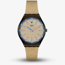 Swatch Power Of Nature Sunbaked Sandstone Watch SYXM100