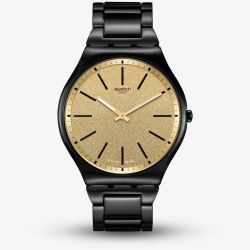 Swatch Holiday Dashing Slate Black Watch SS07B109G