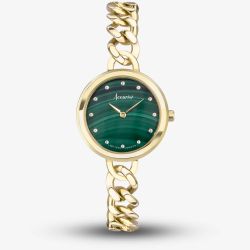 Accurist Jewellery Green Malachite Dial Watch 78000