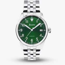 Accurist Aviation Forest Green Dial Watch 76002