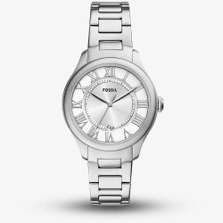 Fossil Ladies Gilmore Silver Three Hand Watch ES5393