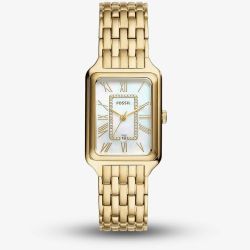 Fossil Raquel Ladies Gold Tone Mother of Pearl Watch ES5304