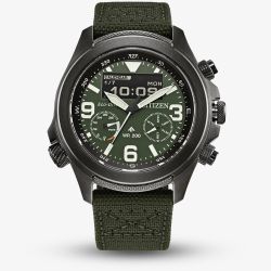 Citizen Promaster Eco Drive Combination Green Watch JV1005-02W