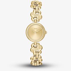 BOSS Ladies Double B Gold Watch 1502794