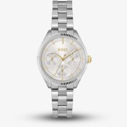 BOSS Ladies Sage Sport Silver Dial Bracelet Watch 1502800