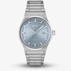 BOSS Candor Automatic Ice Blue Watch 1514118