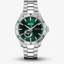 BOSS Troper Automatic Green Watch 1514200