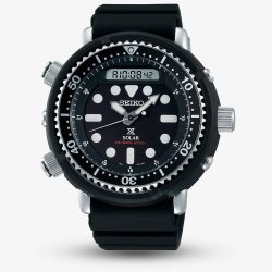Seiko Prospex Arnie Black Rubber Solar Watch SNJ025P1
