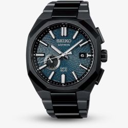 Seiko Mens Limited Edition Astron GPS Solar 'Spiral Galaxy' Titanium Bracelet Watch SSJ039J1