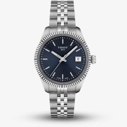 Tissot Ladies Ballade Blue Sunray Dial Date Watch T156.210.11.041.00