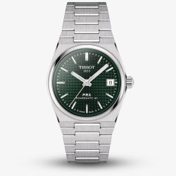 Tissot Ladies PRX Powermatic 80 Green Dial Watch T137.207.11.091.00