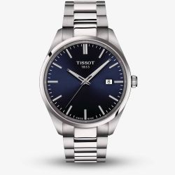 Tissot PR 100 Silver & Blue Watch T150.410.11.041.00