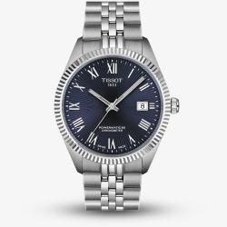 Tissot Mens Ballade Powermatic 80 Blue Dial Watch T156.408.11.043.00
