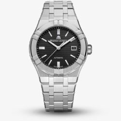 Maurice Lacroix Aikon 39mm Black Dial Watch AI6007-SS002-330-1