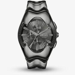 Diesel Mens Mercurial Grey Chronograph Watch DZ4682