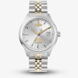 Vivienne Westwood Ladies Little Camberwell Two-Tone Silver Dial Watch VV311SLSG