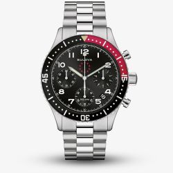 Bulova Mens Special Edition Marine Star Bracelet Watch 98B451