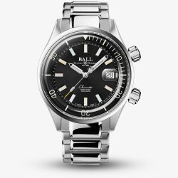 BALL Limied Edition Engineer Master II Diver Black Rainbow Dial Watch DM2280A-S1C-BK