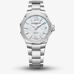 Ex-Display Baume & Mercier Ladies Riviera Mother-Of-Pearl Diamond-Set Automatic Watch 10676