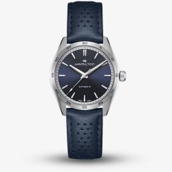 Hamilton Jazzmaster Performer Navy Blue Automatic Watch H36215640