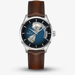 Hamilton Jazzmaster Open Heart Blue Dial Watch H32675540