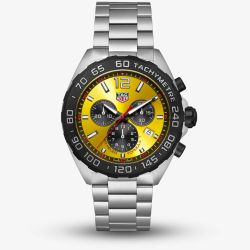 TAG Heuer Formula 1 Yellow Dial Chronograph Watch CAZ101AM.BA0842