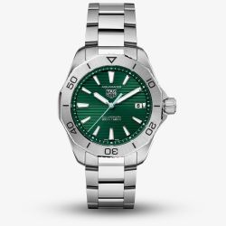 TAG Heuer Aquaracer Professional Green Solargraph Watch WBP1115.BA0000