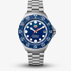 TAG Heuer Mens Formula 1 Solargraph Blue Dial Watch WBY1112.BA0042